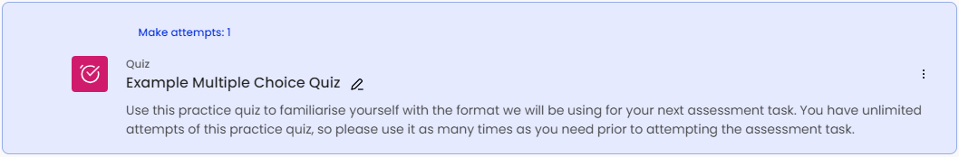 Moodle - Contextual Info - Example 2